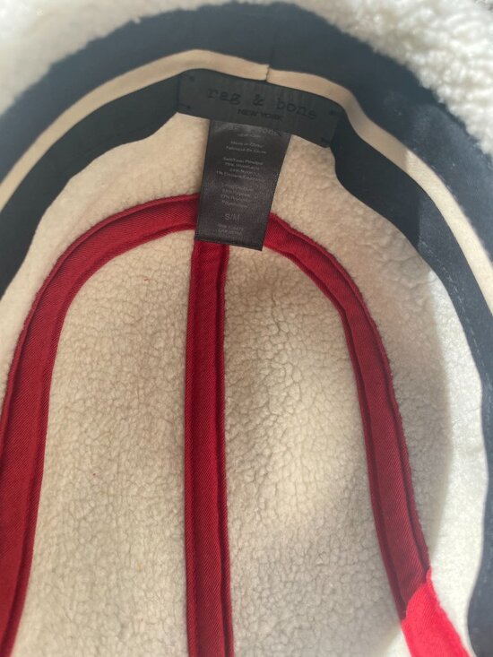 RAG & BONE WINTER PILOT HAT - LIKE NEW S/M main image 6